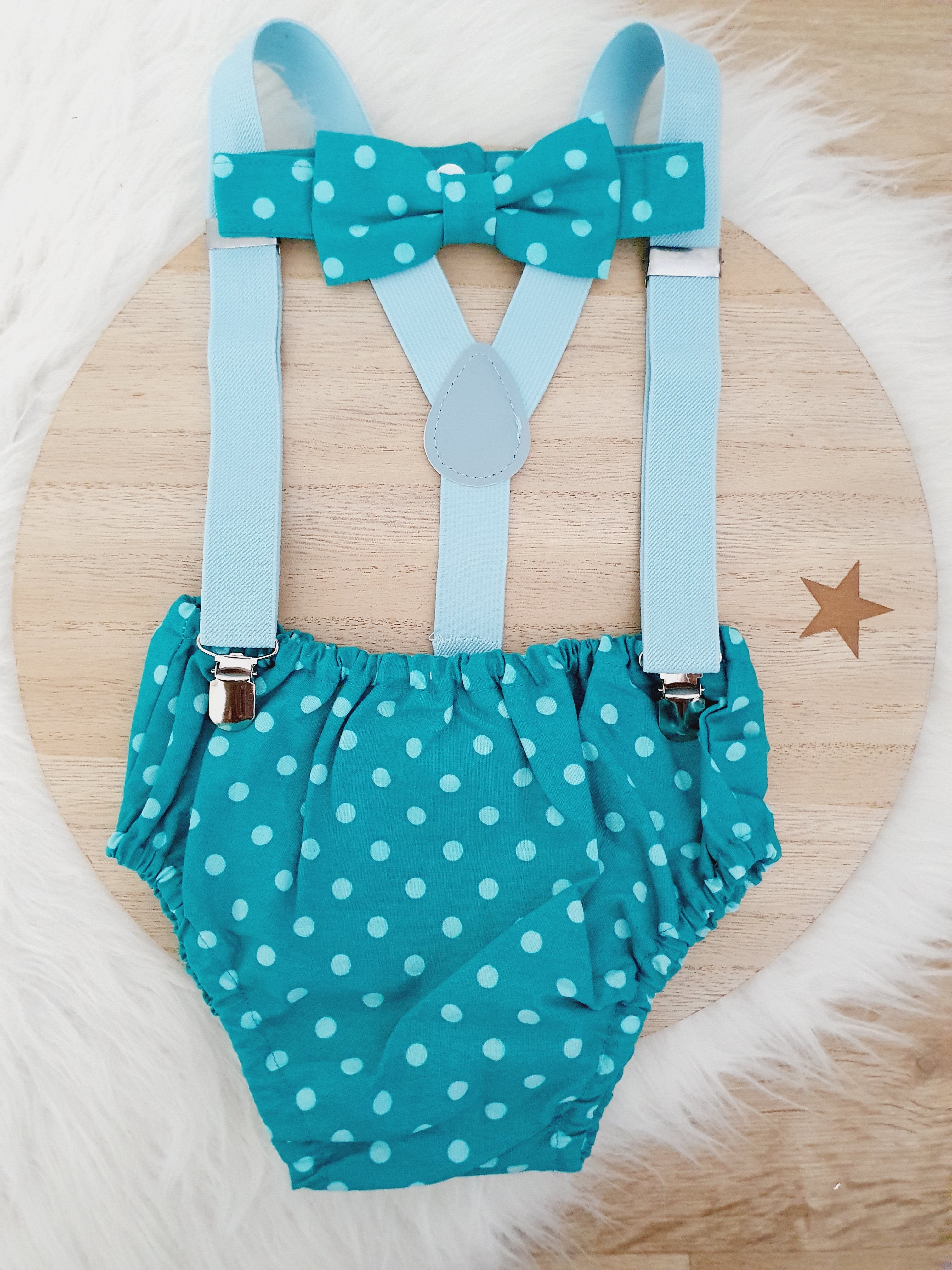 Baby blue cake hot sale smash outfit