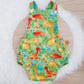 DINOSAURS print Baby Romper, Size 1