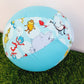 Balloon Ball Cover - Balloon Balls - Sensory Baby / Toddler / Kids Balloon Play - Handmade Fabric Balloon Cover - SEUSS print