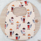 FOX Feeding Bib - Organic Bamboo Backed, Ultra Absorbent Bib