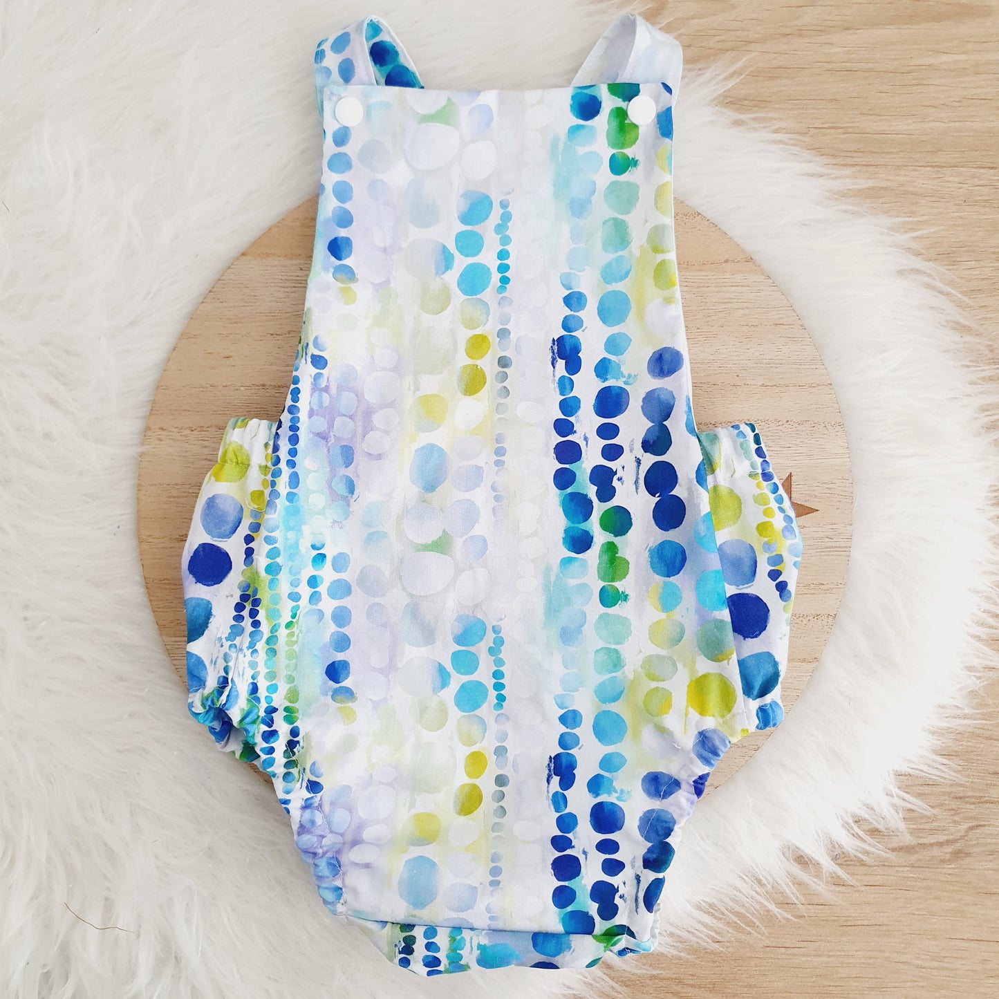 WATERCOLOURS Baby Romper, Size 1