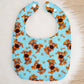 Bib, Handmade Baby Bib, Feeding Bib - Scoobs