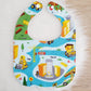 Bib, Handmade Baby Bib, Feeding Bib - Construction