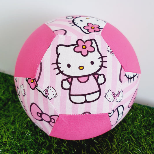 HELLO KITTY print Balloon Ball Cover - Balloon Balls - Sensory Baby / Toddler / Kids Balloon Play - Handmade Fabric Balloon Cover