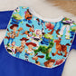 Bib, Handmade Baby Bib, Feeding Bib - Toys print