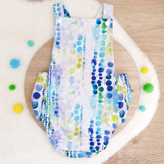 WATERCOLOURS Baby Romper, Size 1