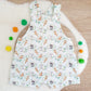 AUSTRALIAN ANIMALS print Overalls, Baby Overalls, Short Leg Romper, Size 1