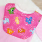 Bib, Handmade Baby Bib, Feeding Bib - Care Bears print