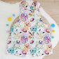 POKEMON print Overalls, Baby Overalls, Short Leg Romper, Size 1