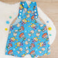 RUGRATS print Overalls, Baby / Toddler Overalls, Short Leg Romper, Size 2