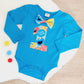 Boys 1st Birthday Long Sleeve Bodysuit, Size 2, Sesame Street print