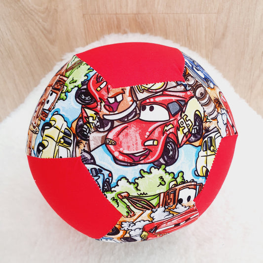 Balloon Ball Cover - Balloon Balls -  Handmade Fabric Balloon Cover - Cars print