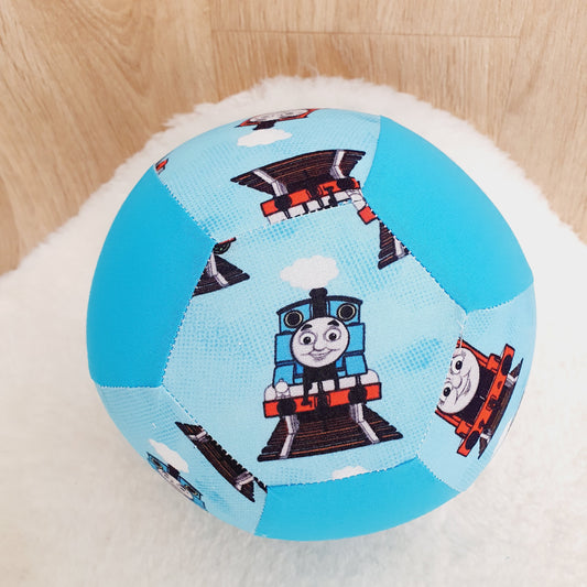 Balloon Ball Cover - Balloon Balls -  Handmade Fabric Balloon Cover - Thomas print