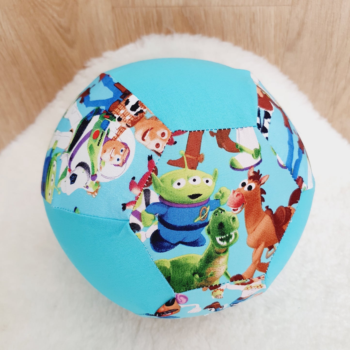 Balloon Ball Cover - Balloon Balls -  Handmade Fabric Balloon Cover - Toys print