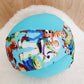 Balloon Ball Cover - Balloon Balls -  Handmade Fabric Balloon Cover - Toys print