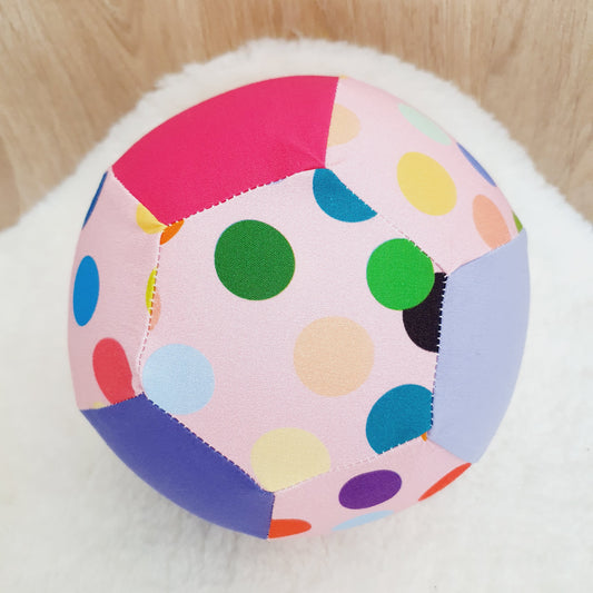 Balloon Ball Cover - Balloon Balls -  Handmade Fabric Balloon Cover - Dotty